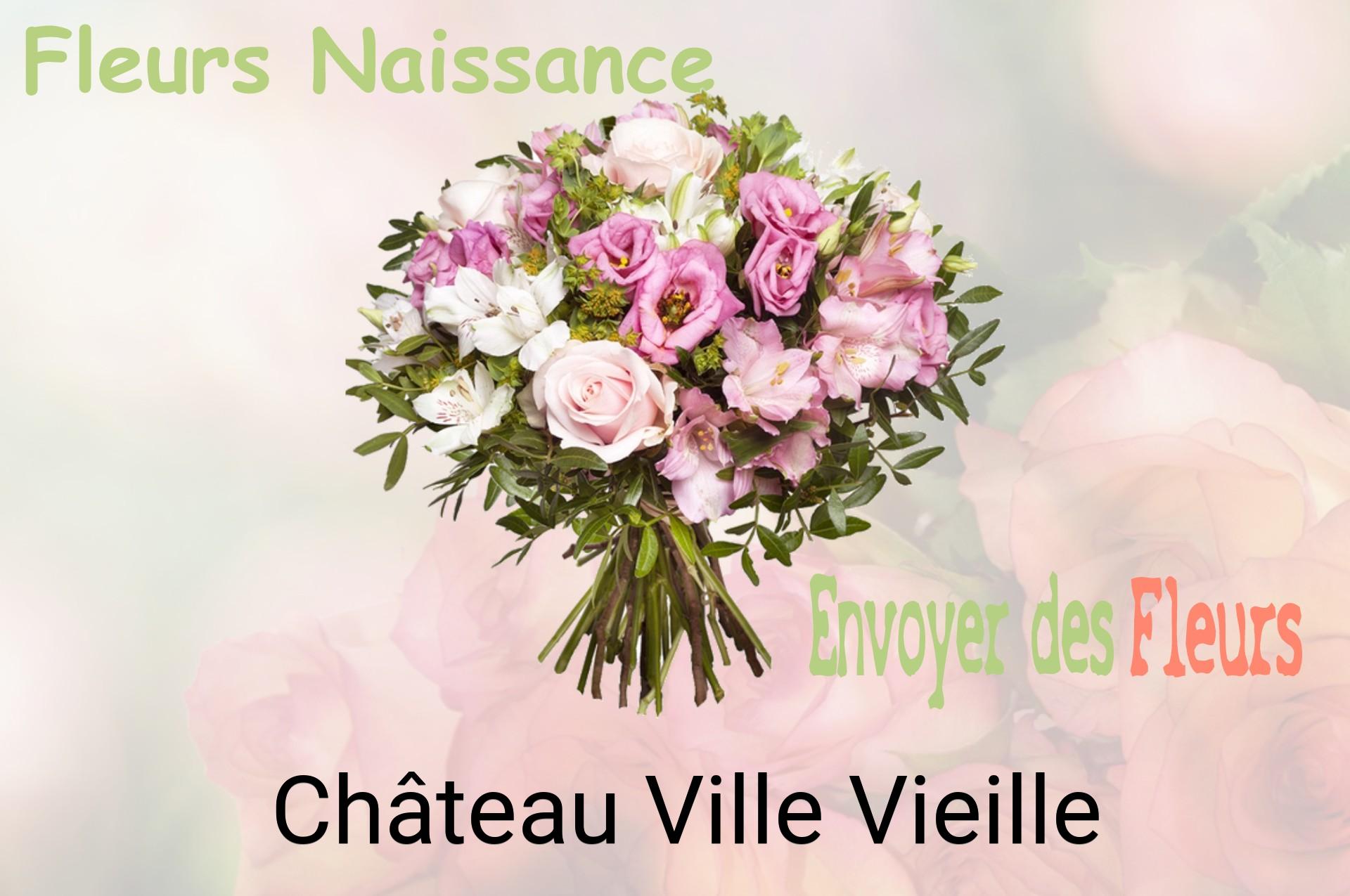 Bouquet de fleurs de naissance livré à Château-Ville-Vieille