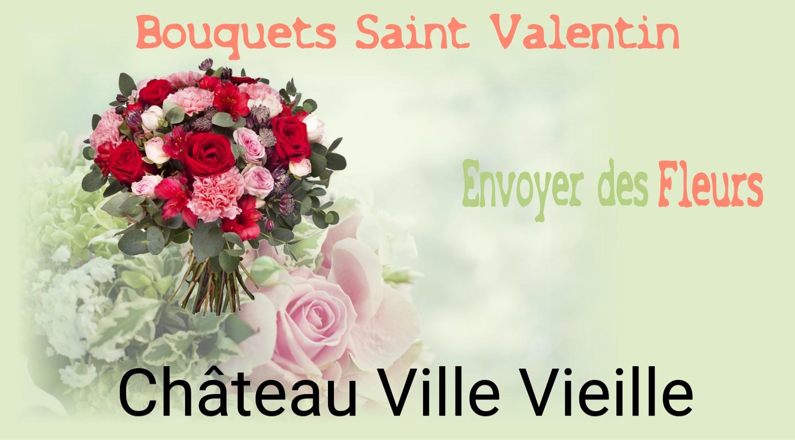 Roses de Saint-Valentin livrées à Château-Ville-Vieille